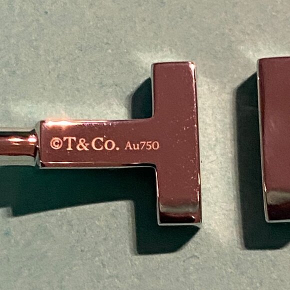 Tiffany T Turquoise Wire Bracelet in White Gold, new, bought in Sep 2025 - Picture 3 of 3